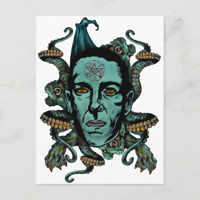 Carte Postale Howard Phillips Lovecraft (Devant)