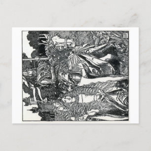 Carte Postale Howard Pyles "King Arthur"