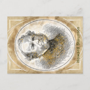 Carte Postale Howard Staunton,