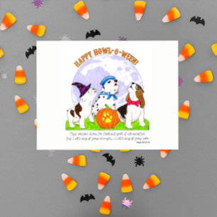 Carte Postale Howl-O-Ween Inspirational Postcard