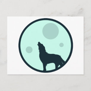 Carte Postale Howl to the moon
