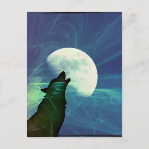 Carte Postale Howling Moon