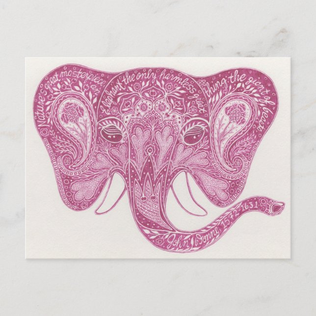Carte Postale Hub des survivants, #5 : Elephant (Devant)