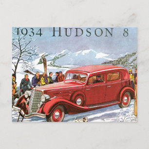 Carte Postale Hudson 1934