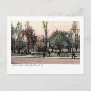 Carte Postale Hudson Carré Park, Hoboken, NJ Vintage