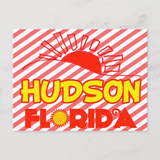 Carte Postale Hudson, Floride (Devant)