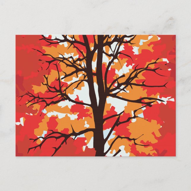 Carte Postale Hugger d'arbre (Devant)