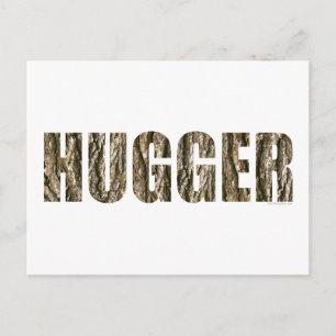 Carte Postale Hugger d'arbre