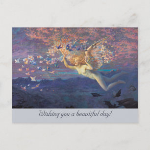 Carte Postale Hughes Wings of the Morning CC1039 Anniversaire