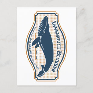 Carte Postale Huile de baleine noire d'Innsmouth