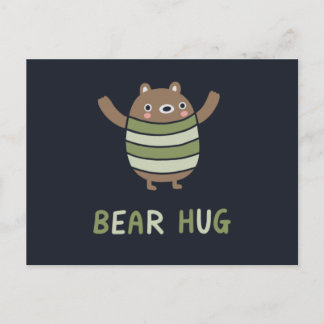 Carte Postale Huile d'ours