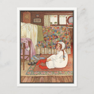 Carte Postale Huit heures par Millicent Sowerby