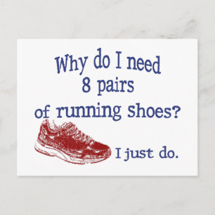 Carte Postale Huit paires de chaussures