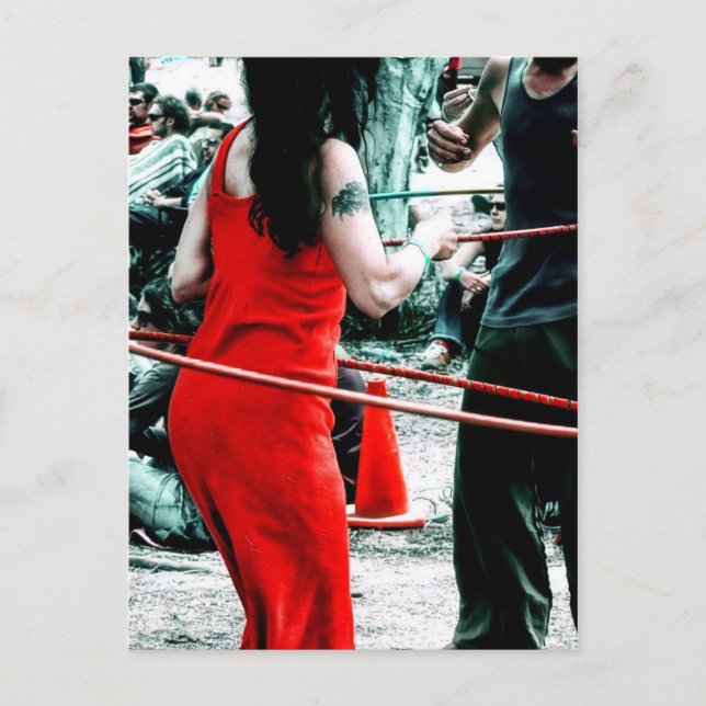 Carte postale Hula Hoopin (Devant)