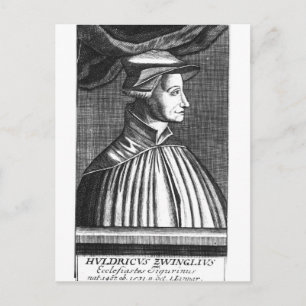 Carte Postale Huldrych Zwingli