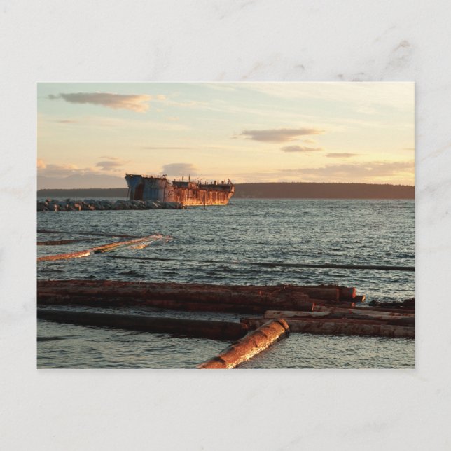 Carte Postale Hulk d'eau brute (Devant)