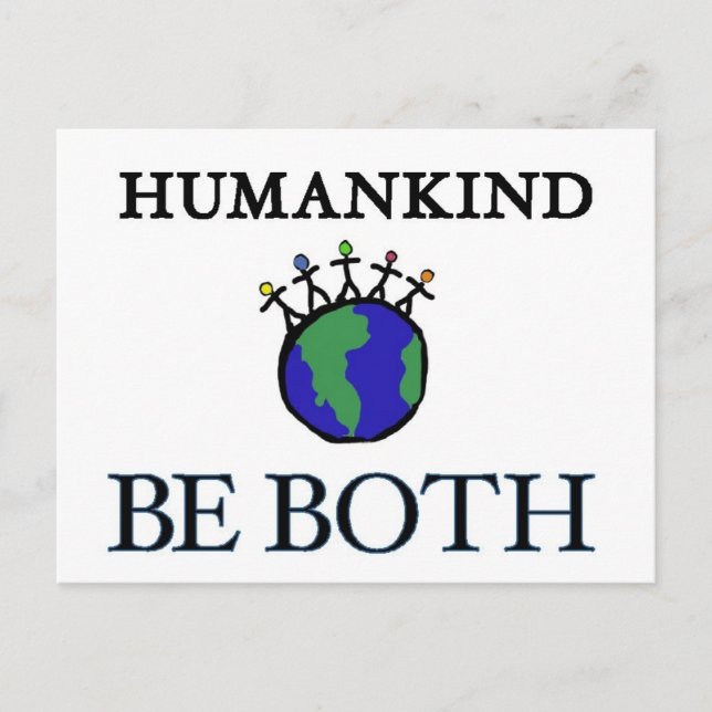 Carte Postale Humanité (Devant)