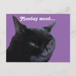 Carte postale humeur lundi