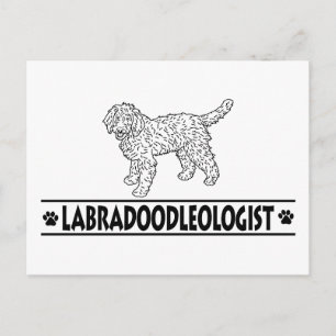 Carte Postale Humoriste Labradoodle