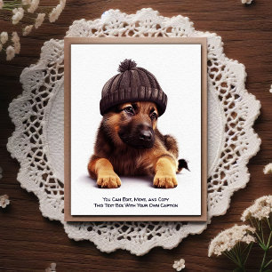 Carte postale humoristique personnalisable pour to