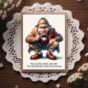 Carte postale humoristique personnalisable pour to