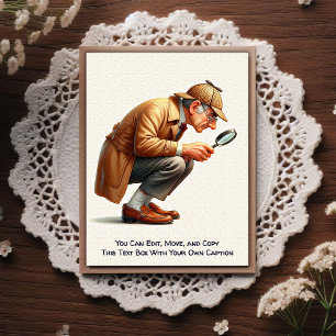 Carte postale humoristique personnalisable pour to