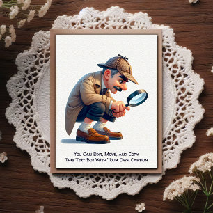 Carte postale humoristique personnalisable pour to