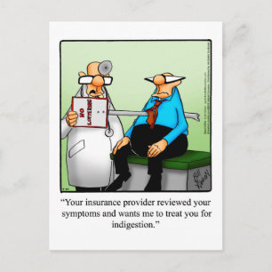 Carte postale Humour amusante