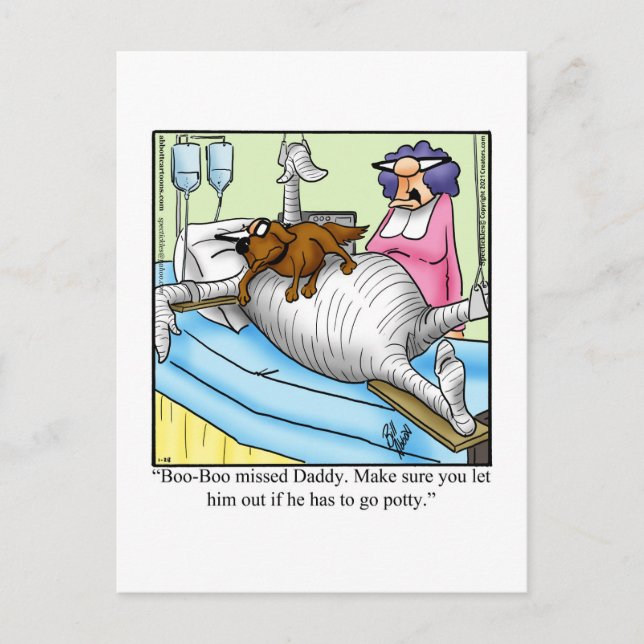 Carte postale Humour amusante (Devant)