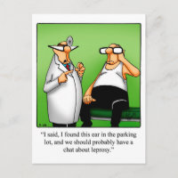 Carte postale Humour amusante