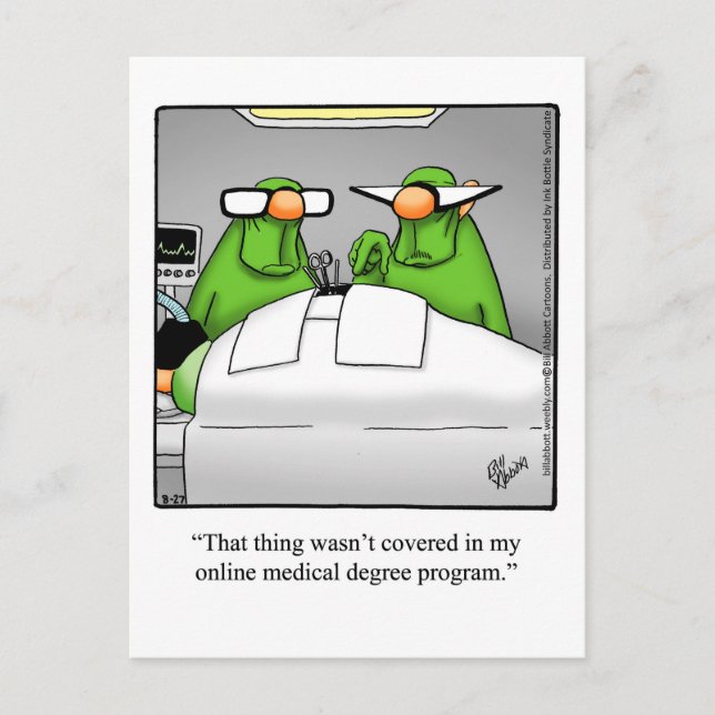 Carte postale Humour amusante (Devant)