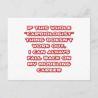 Carte Postale Humour cardiologue ... Modélisation de la carrière