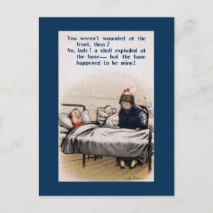 Carte Postale Humour de la Première Guerre mondiale britannique