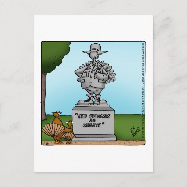 Carte postale Humour de Thanksgiving "Spectickles" (Devant)