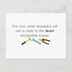 Carte Postale Humour d'ingénieur