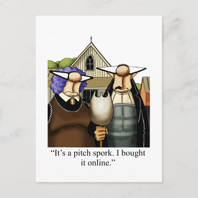 Carte postale Humour Drôle (Devant)