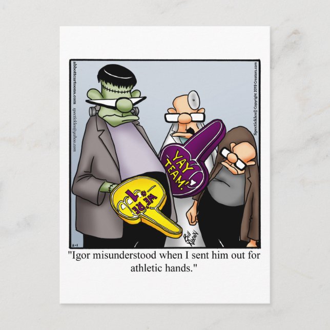 Carte postale Humour Halloween (Devant)