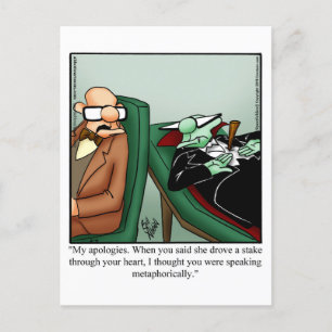 Carte postale Humour Halloween