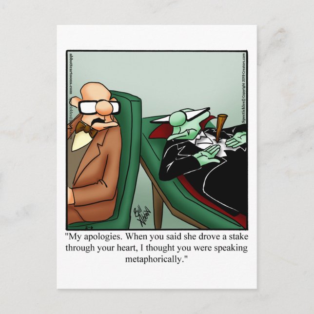 Carte postale Humour Halloween (Devant)