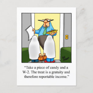 Carte postale Humour Halloween