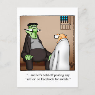 Carte postale Humour Halloween