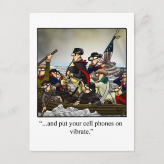 Carte postale Humour patriotique
