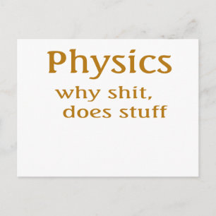 Carte Postale humour physique