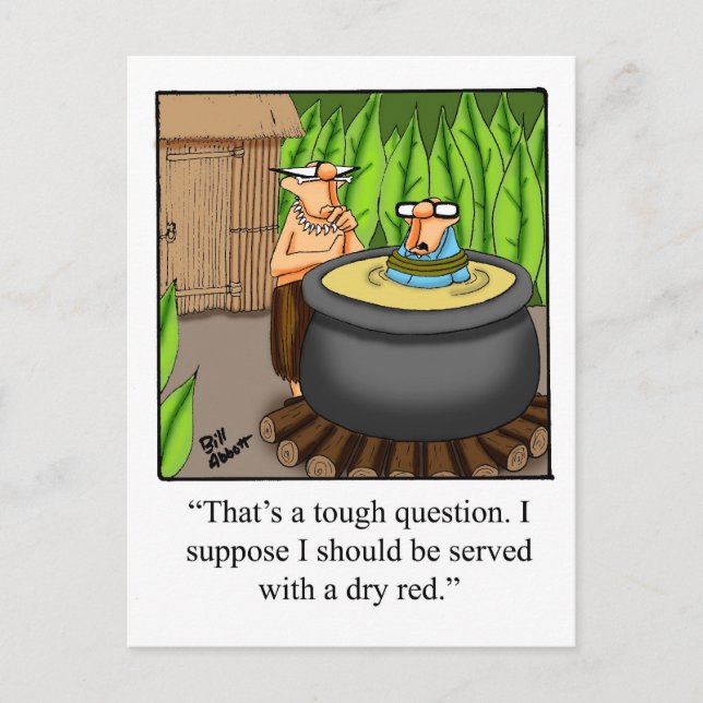 Carte postale Humour vin amusant "Spectickles" (Devant)