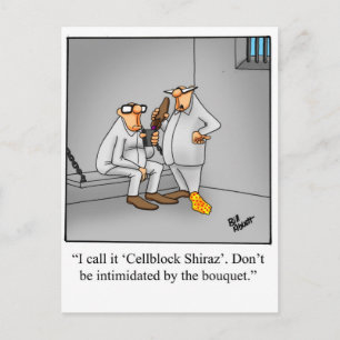 Carte postale Humour vin "Spectickles"