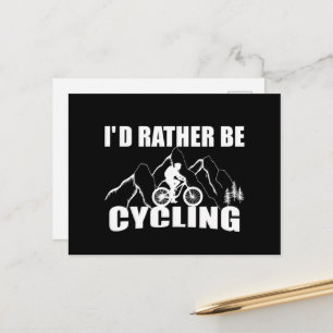 Carte Postale Humour VTT - Cyclisme Drôle