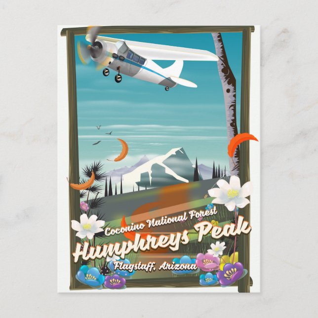 Carte Postale Humphreys Peak, Humphreys Peak, Flagstaff, Arizona (Devant)