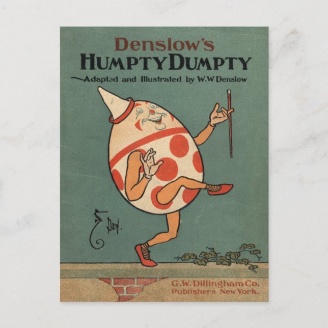 Carte Postale Humpty Dumpty (Devant)