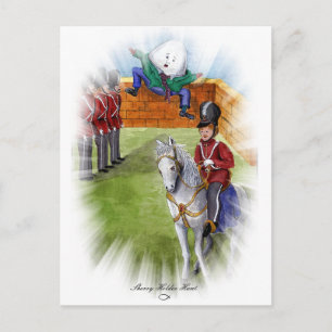 CARTE POSTALE HUMPTY DUMPTY