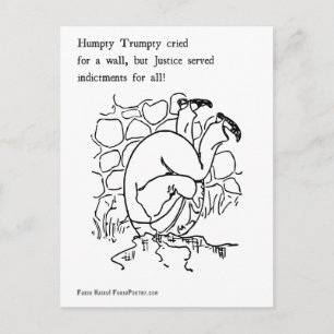 Carte postale Humpty Trumpty